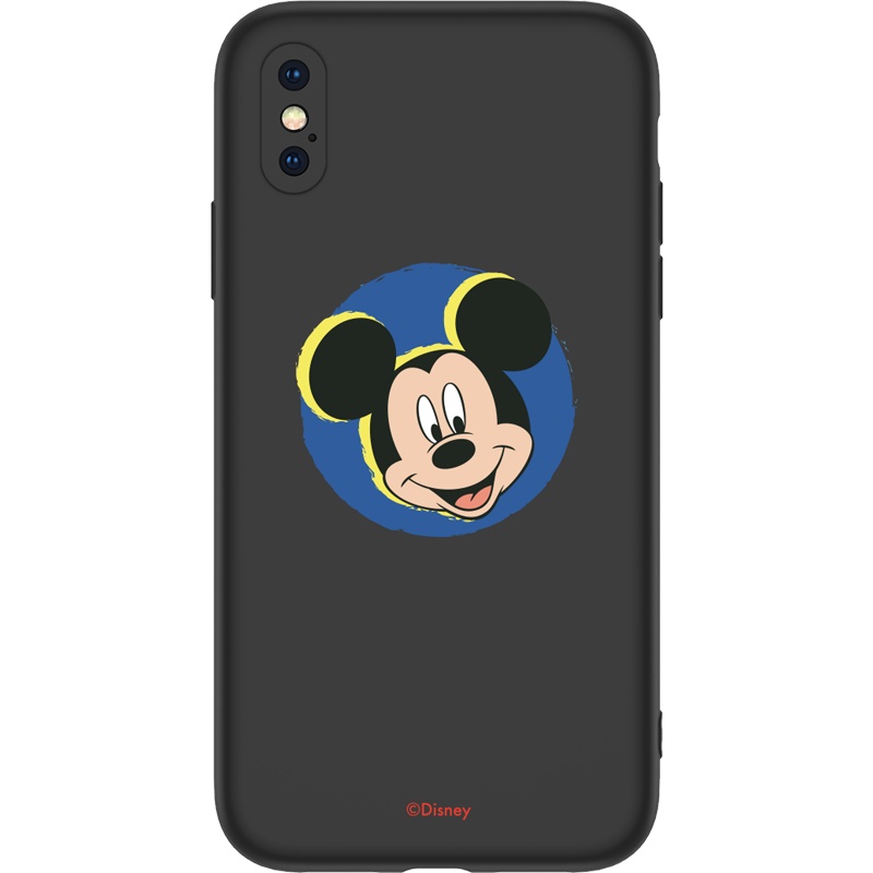 正版迪士尼优加苹果X手机壳xs镜头全包软胶防摔iPhonexsmax保护套XR个性创意潮牌新款可爱卡通软壳