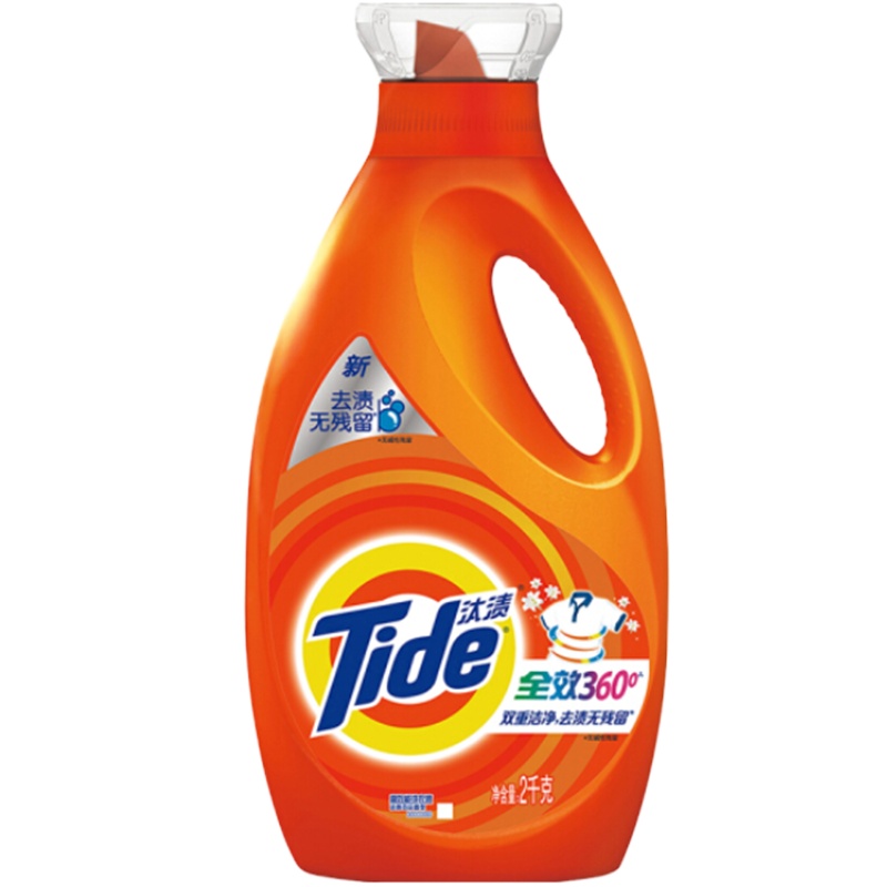 汰渍全效洗衣液洁净除菌去油渍污渍 3kg 即6斤