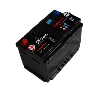 风帆全免维护蓄电池6-QW-70 大众CC迈腾速腾高尔夫帕萨特夏朗汽车电瓶折以旧换新配送安装