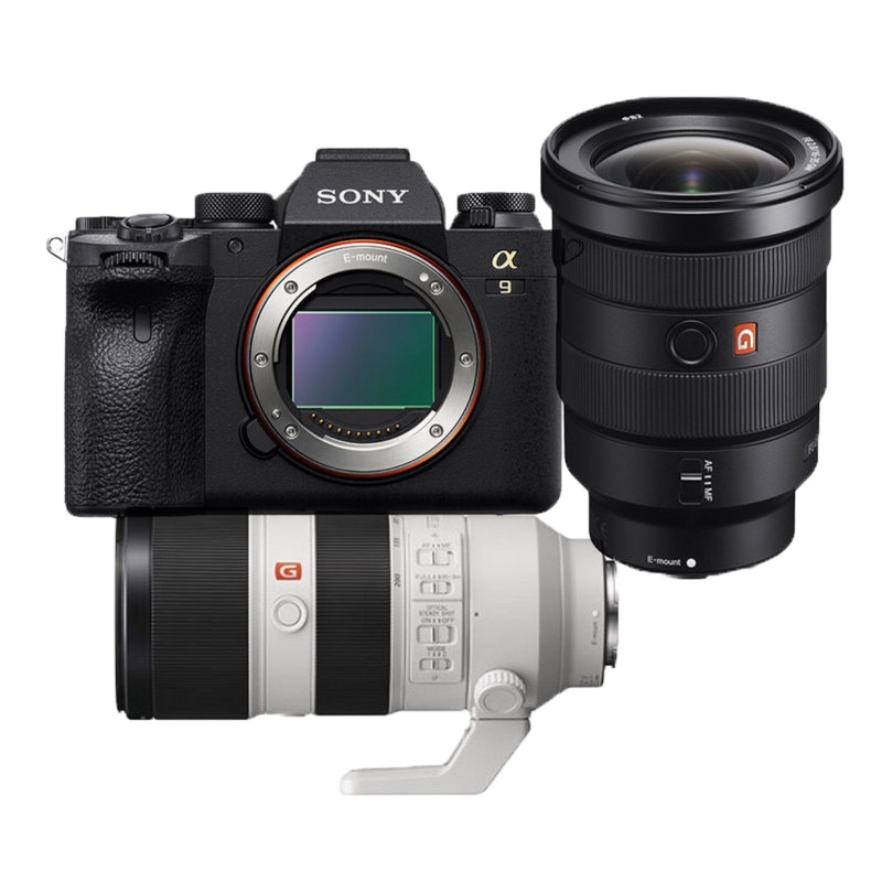 索尼(SONY)ILCE A9M2(24-70F2.8+70-200F2.8)双镜头套装 约2420万像素