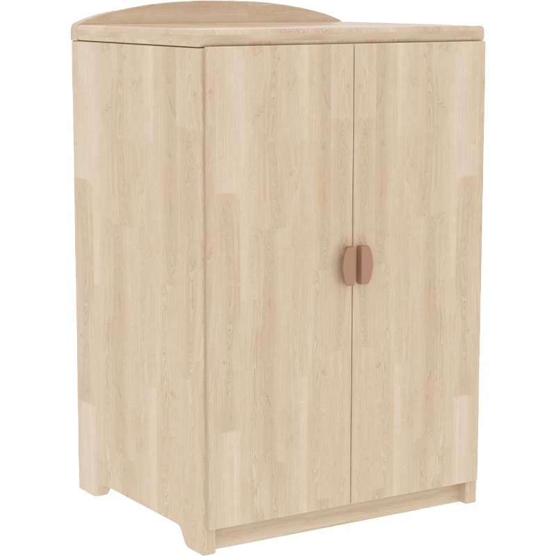 幼儿园早教中心儿童木质过家家角色扮演网红仿真冰箱柜子区角收纳柜