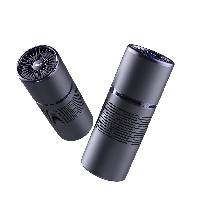 苏宁极物车载空气净化器负离子家用汽车消除异味新车除味出甲醛杀菌负离子臭氧空净高效净化