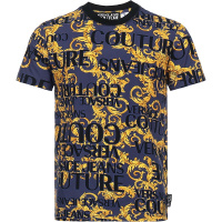 VERSACE JEANS COUTURE 范思哲 男士 棉质圆领短袖T恤 B3GVA7SA S0630