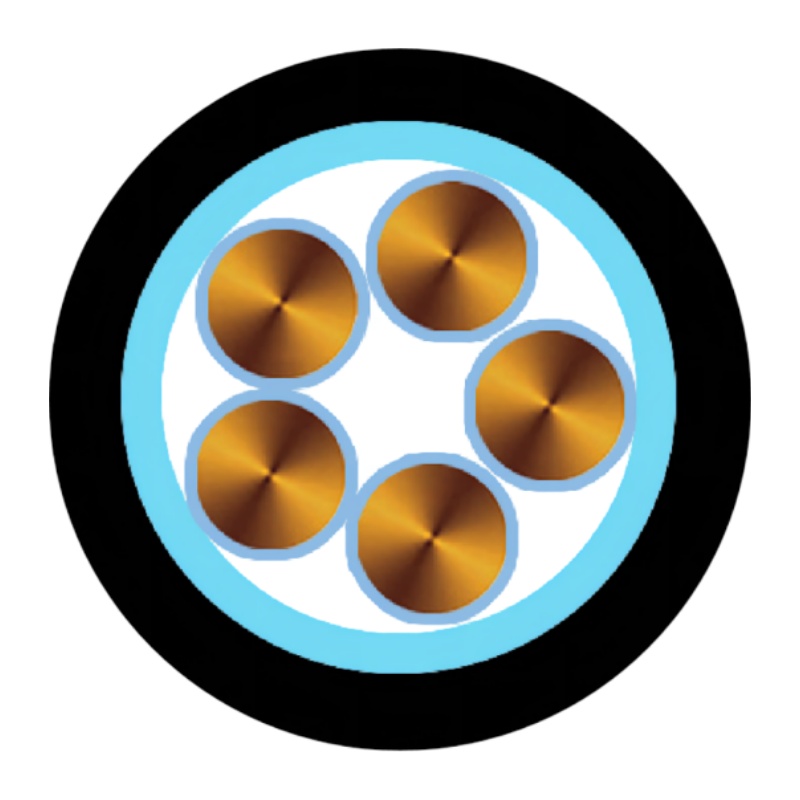 秦源牌 YJV-0.6/1KV-5*25mm² 铜芯低压电力电缆 元/米 定制商品 联系客服