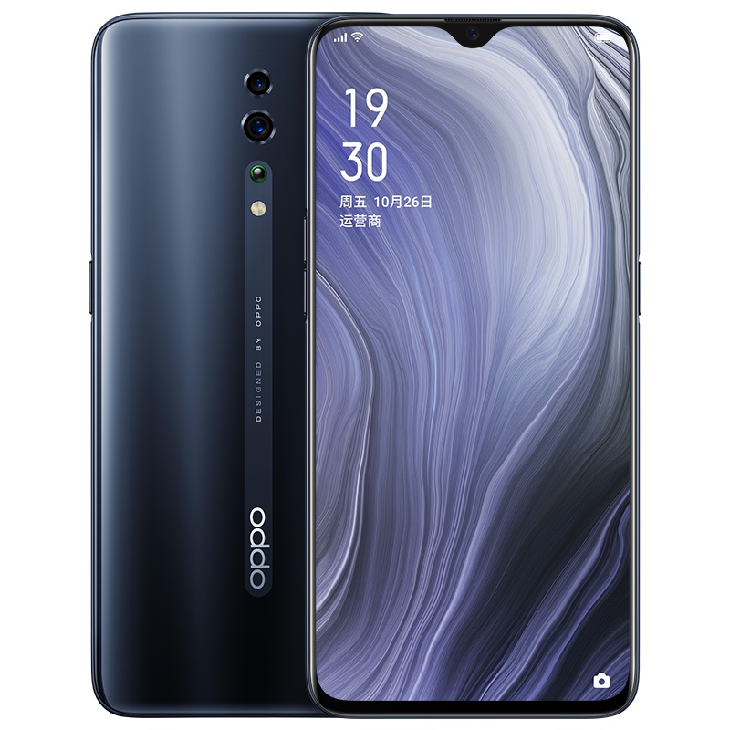 OPPO Reno Z 极夜黑 6G+256G 全面屏水滴屏4800万像素拍照全网通双卡双待智能手机