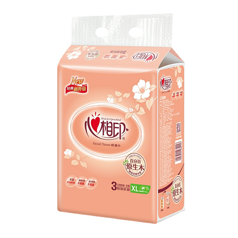 心相印 DT24200 软包抽纸 3包/件 5件装 (单位:件)