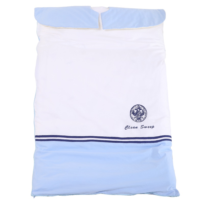 龙之涵[LONGZHIHAN]婴儿睡袋纯棉绣花款宝宝被式睡袋婴儿防踢被80*120cm