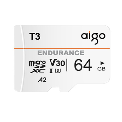 爱国者(aigo)T3手机内存卡64G tf卡+读卡器套餐组合商品