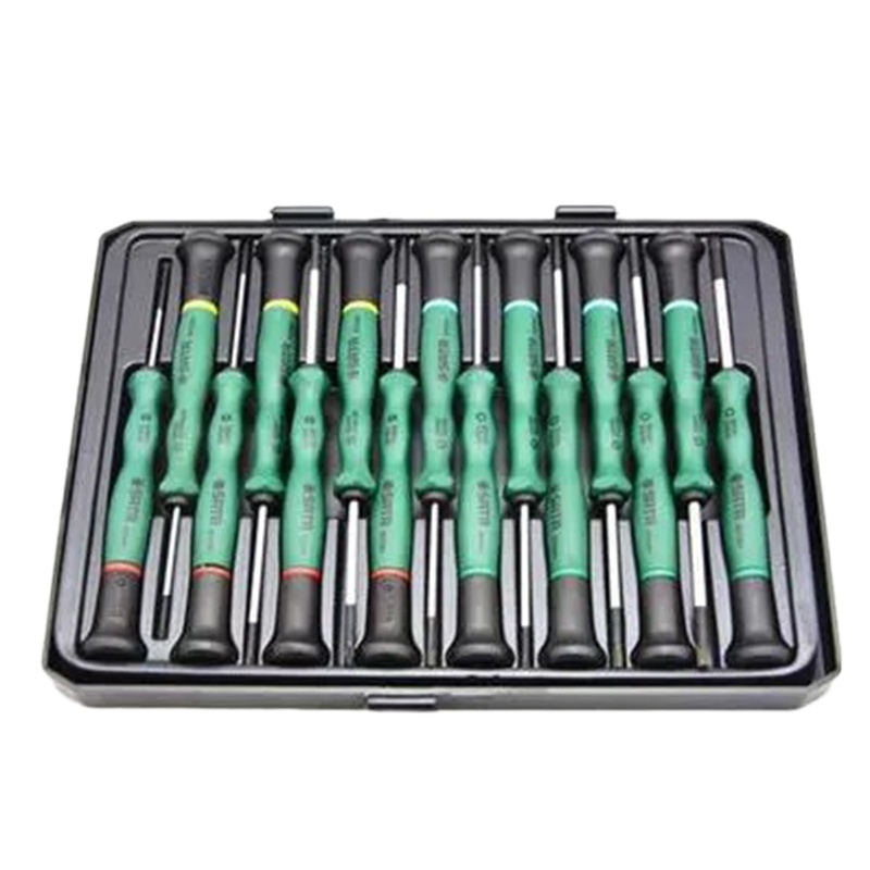 世达(SATA)15件综合微型螺丝批组套9317(单位:套)