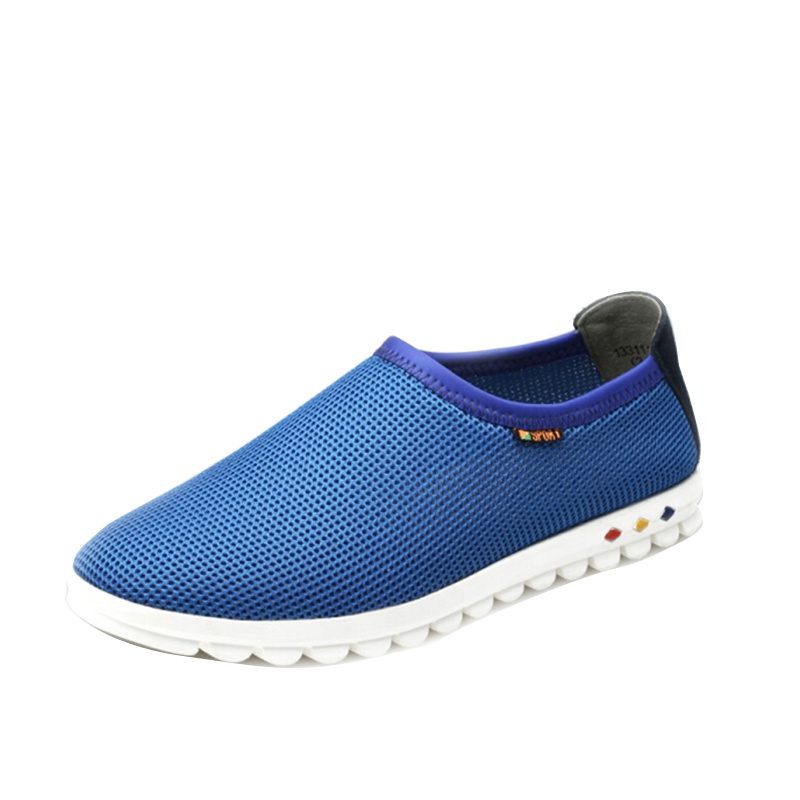 奥康男士夏季休闲网鞋男鞋网面镂空懒人鞋网布鞋透气鞋