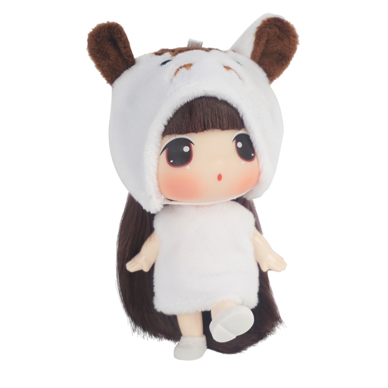 女孩男孩玩具生日礼物冬己9CM生肖娃娃FDE0903马