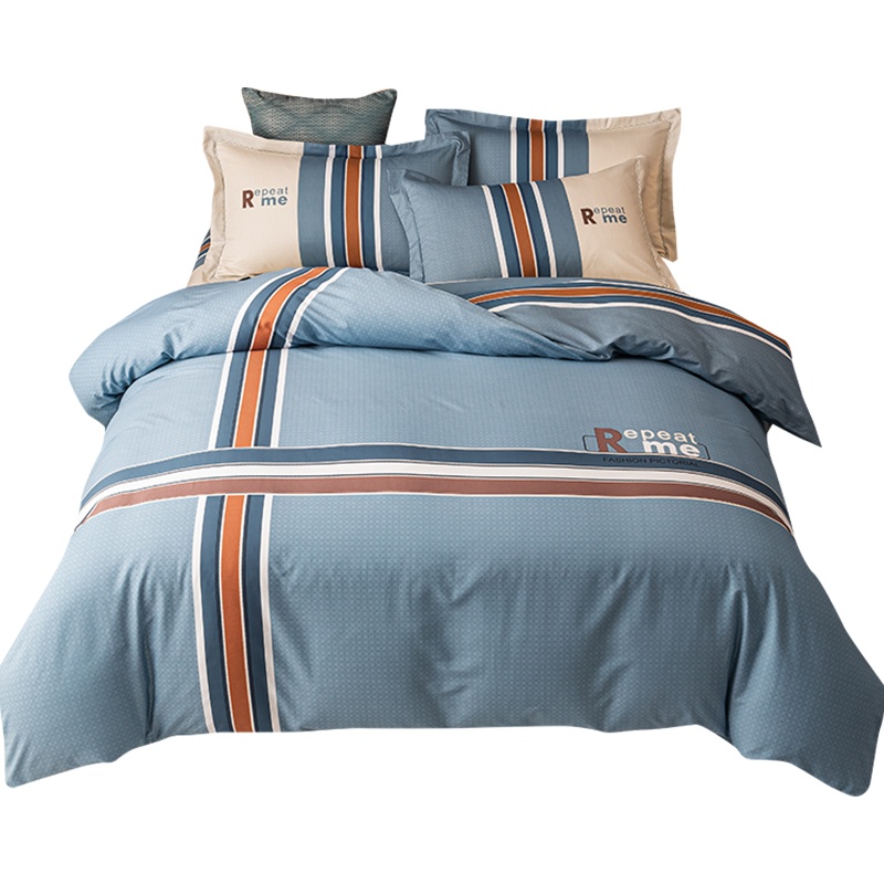 弗切尔珀榕时尚全棉加密条格四件套200*230cm/FHJC210389(套)