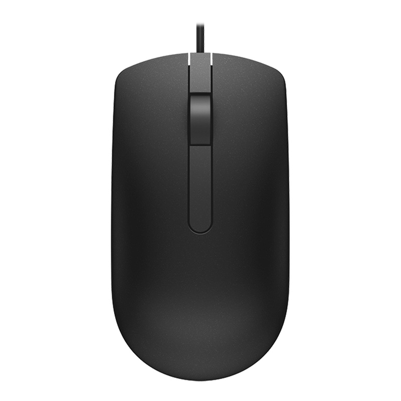 戴尔(DELL)MS116 有线鼠标 商务办公鼠标5支装(黑色)(适用于联想,华为,惠普,小米等品牌笔记本台式机)
