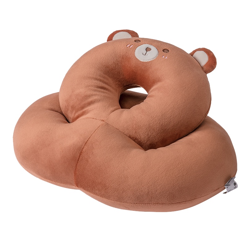 名创优品(miniso) 动物系列趴趴枕午睡创意玩偶办公室学生午休睡觉[小熊]