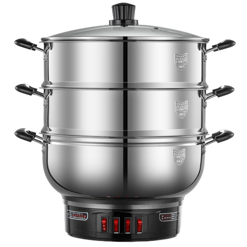 企购优品 三层电蒸锅