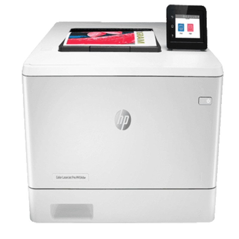 惠普（HP）LaserJet ProM454dn彩色激光打印机 自动双面