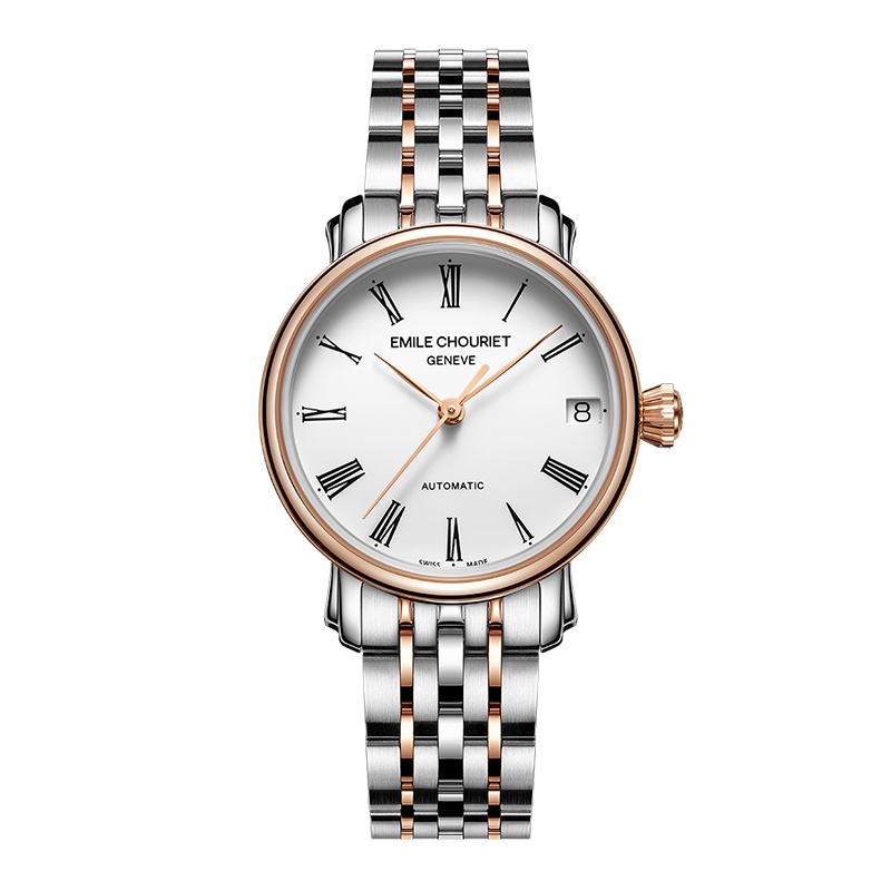 (Emile Chouriet)瑞士艾米龙表莱蒙系列女士机械表01.1168.L30.6.46.25.1