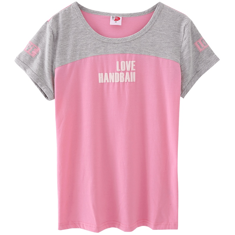 都市丽人清新活力居家休闲贴身运动款圆领女士家居服套装LH7213