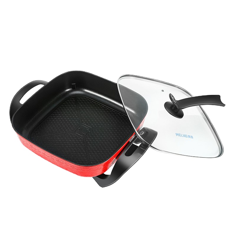 美菱(Meiling) 电热锅MT-FH12101 5档活力控温合金锅体.