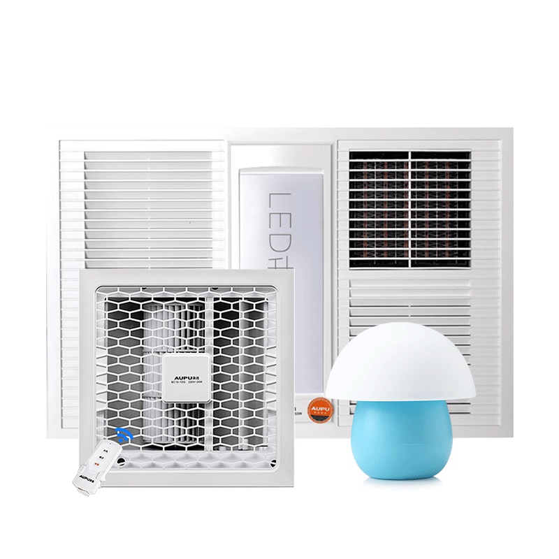 奥普浴霸1020CL一厨一卫遥控凉霸套餐:风暖浴霸1020CL+遥控凉霸1DGY+小夜灯