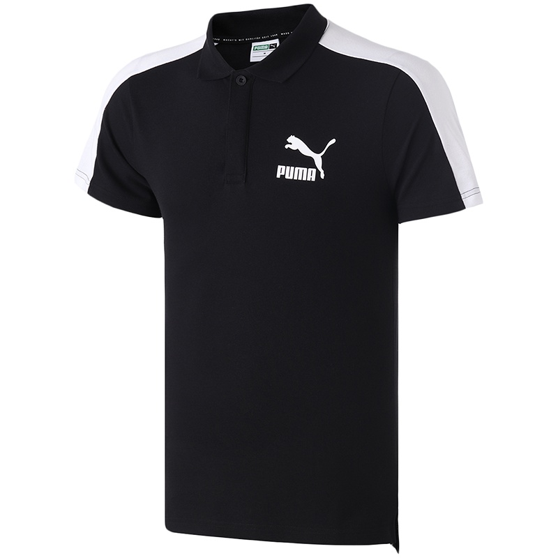 PUMA彪马男装夏季新款运动服休闲上衣半袖翻领polo衫579207