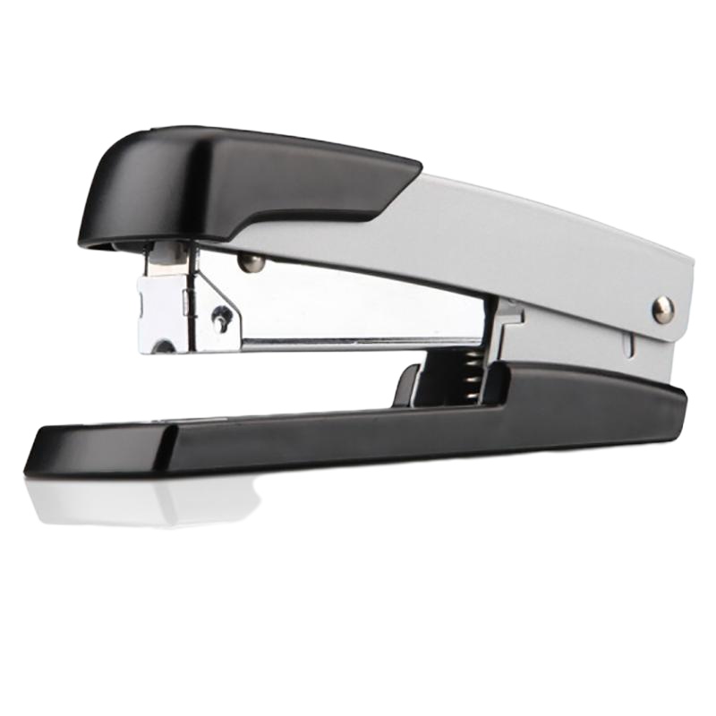 得力 0416厚层订书机 可订50页 大号订书器 适用书针24/6-26/装订机订书机 颜色随机