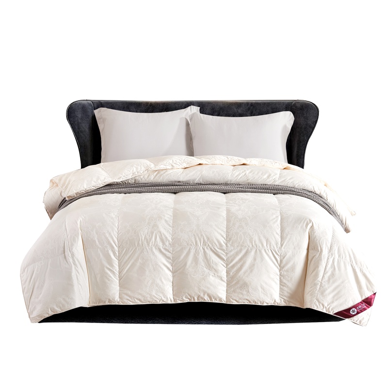吉祥三宝家纺至尊鹅绒被保暖鹅绒单人双人被被褥被芯