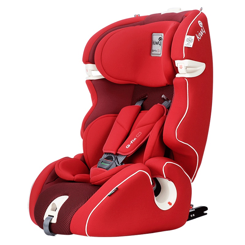 kiwy原装进口宝宝汽车儿童安全座椅isofix硬接口 9个月-12岁 无敌浩克荣耀版