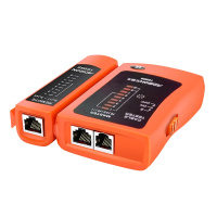 晶华 网线测试仪多功能网络测试仪工具 RJ45RJ11电话线网线测线仪测线器 单个装