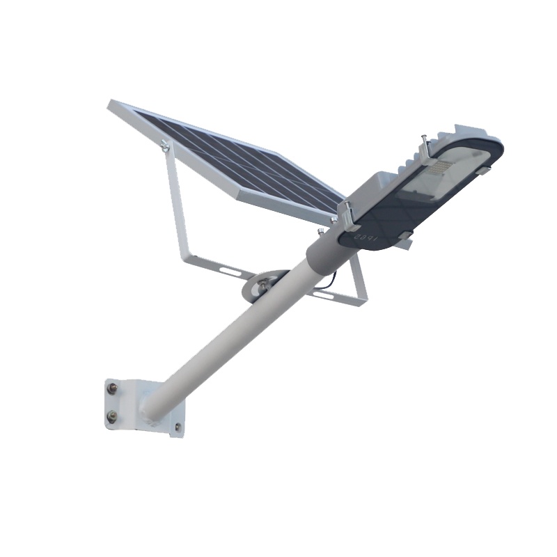 铭柏太阳能路灯新农村户外防水庭院灯led高亮照明挑臂太阳能灯