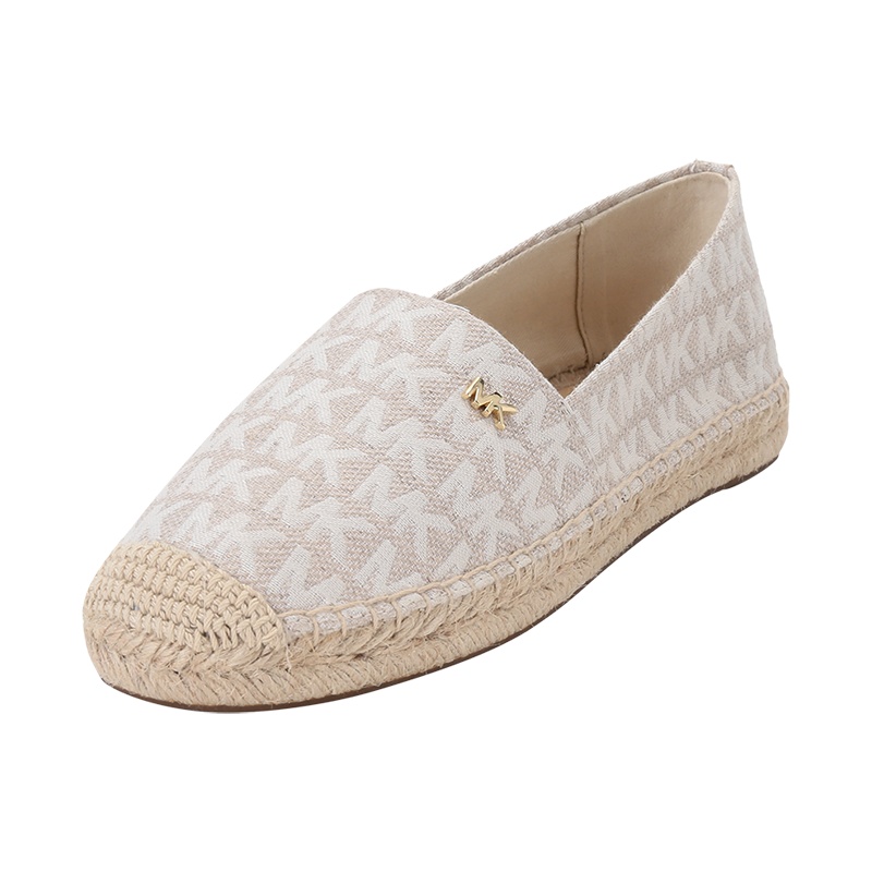 迈克·科尔斯 MICHAEL KORS MK女鞋 织物 渔夫鞋麻编鞋平底鞋40T1KNFP1Y