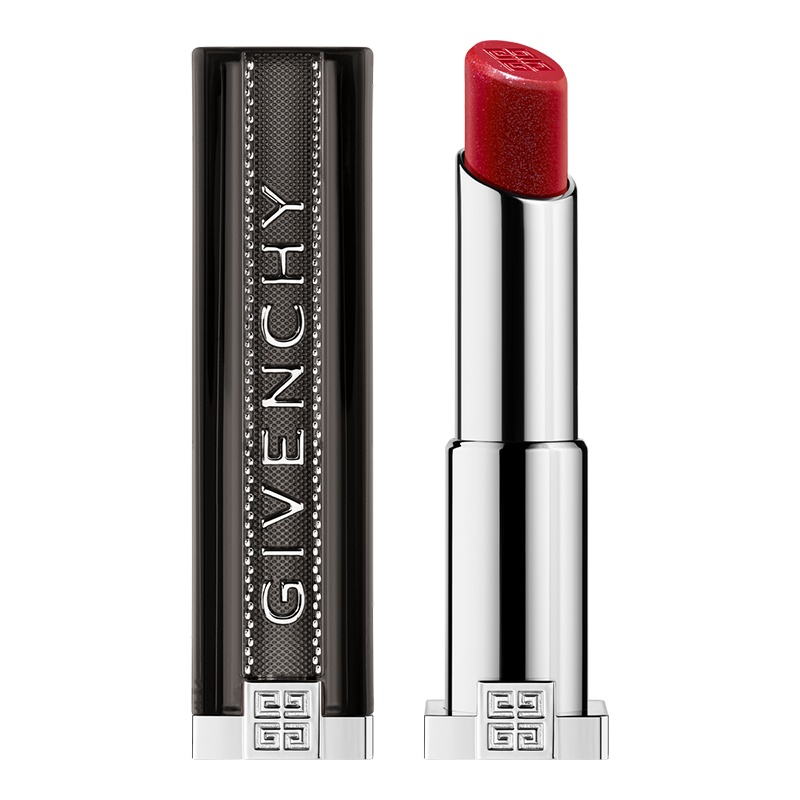 纪梵希（Givenchy）禁忌之吻唇膏女士口红3.3g  N333#金闪番茄色