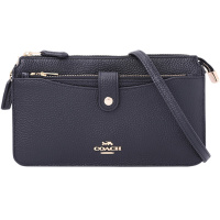 COACH 蔻驰 奢侈品 女士专柜款抛光粒面皮革Noa单肩斜挎包手拿包 32320