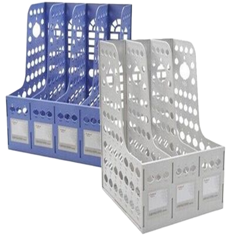 百利文文件架三栏四栏文件栏资料架文件框资料框6638