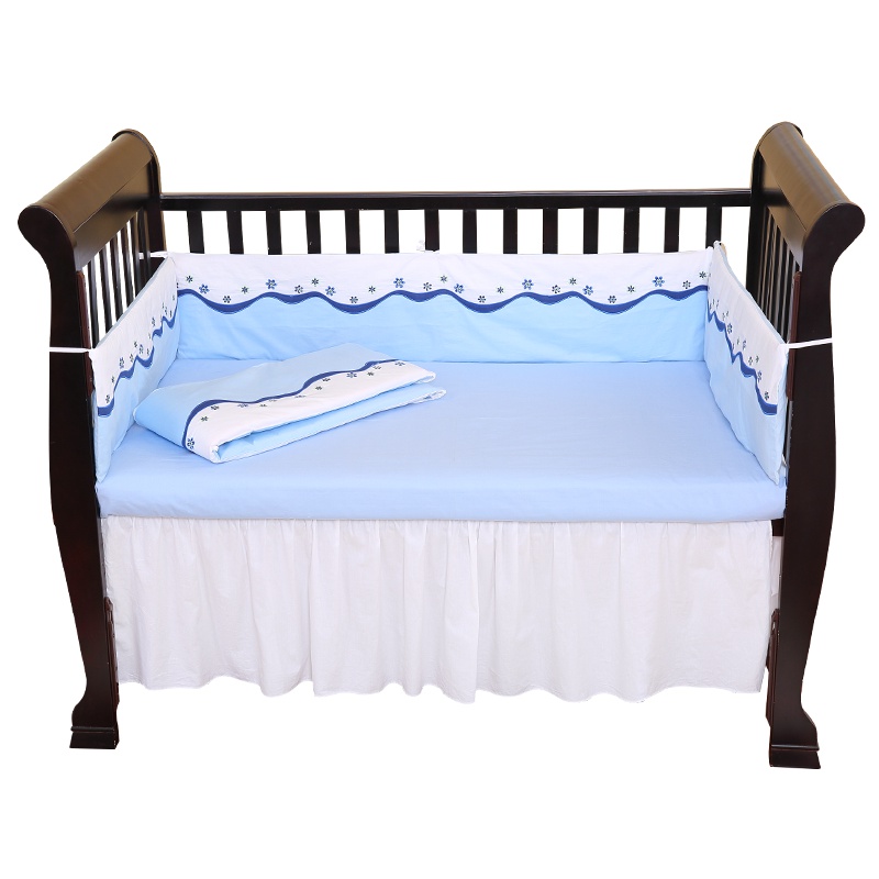 龙之涵儿童床床围婴儿床护栏防撞床围条纯棉宝宝小床围挡软床帏四季可用