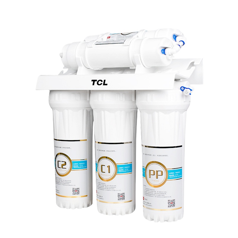 TCL净水器家用直饮 自来水过滤器五级超滤净水机厨房台式过滤机