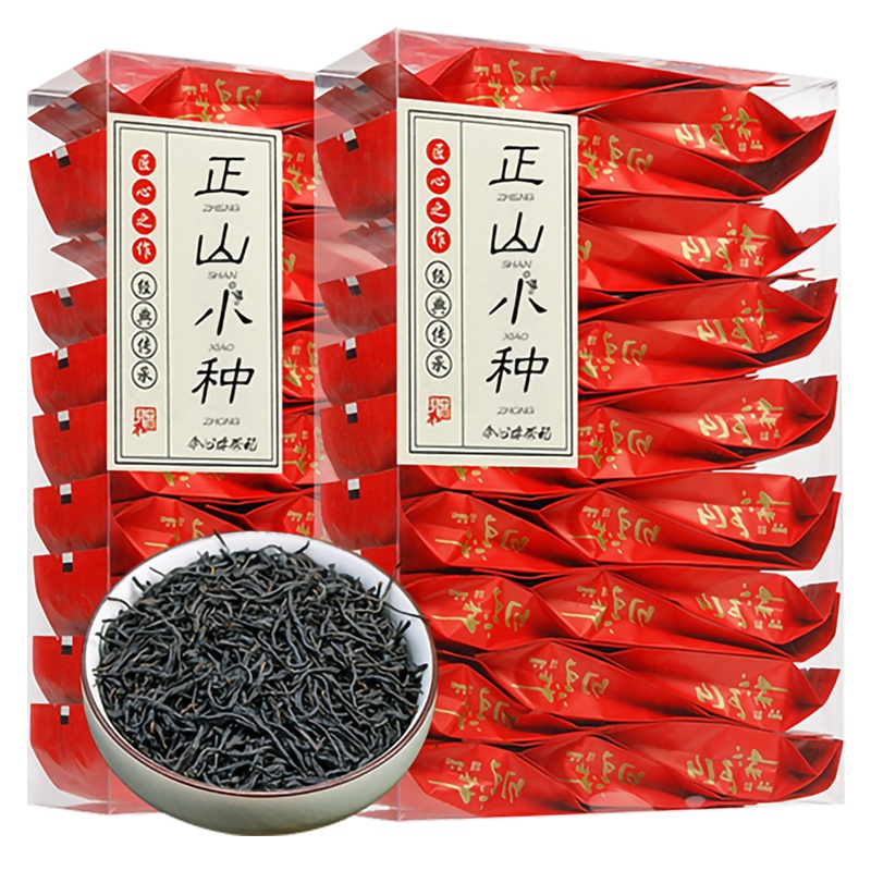 痴福 新茶正山小种武夷红茶花果香型茶叶袋装小包装简易盒装