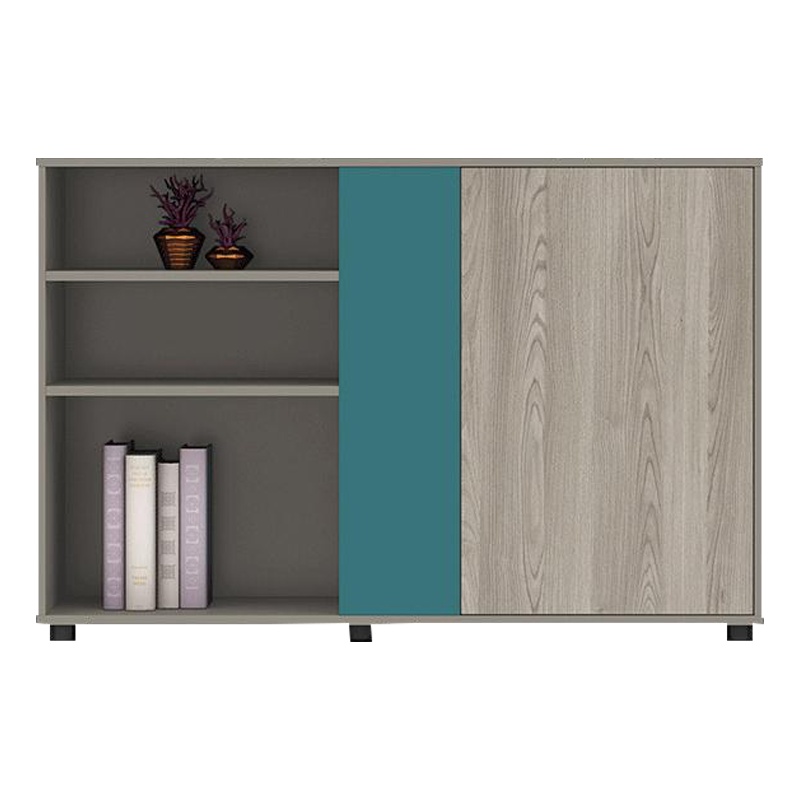 质凡家具文件柜定制储物柜木质二门办公室书柜文件柜