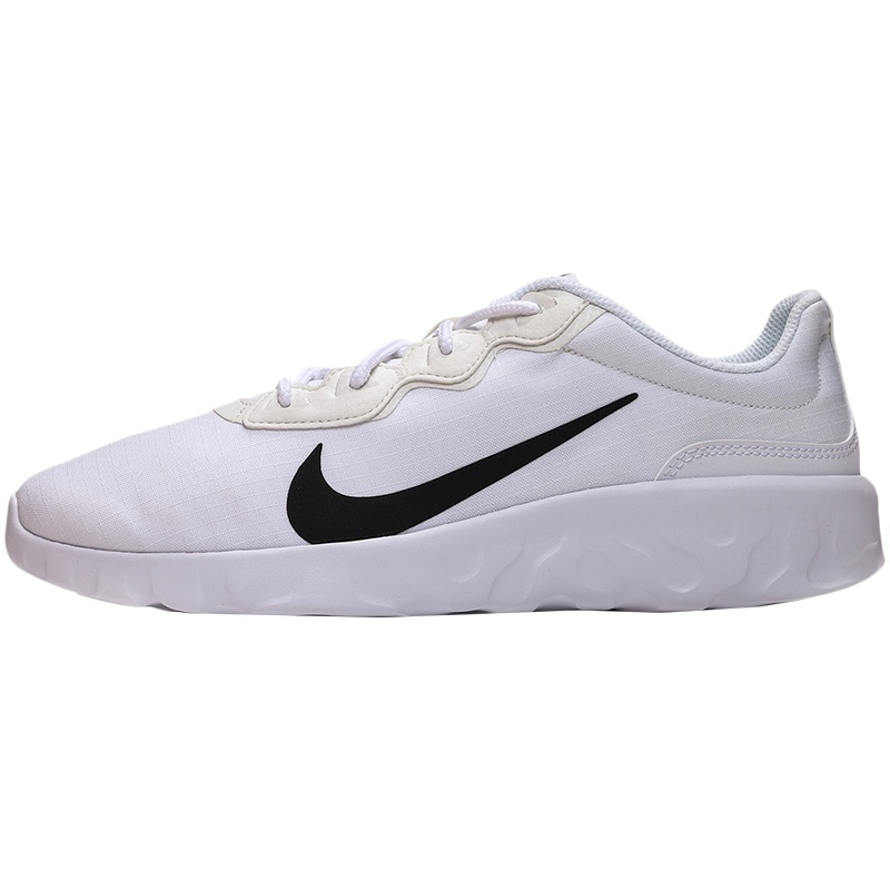 NIKE男鞋休闲鞋轻便低帮系带舒适黑白跑步运动鞋CD7093