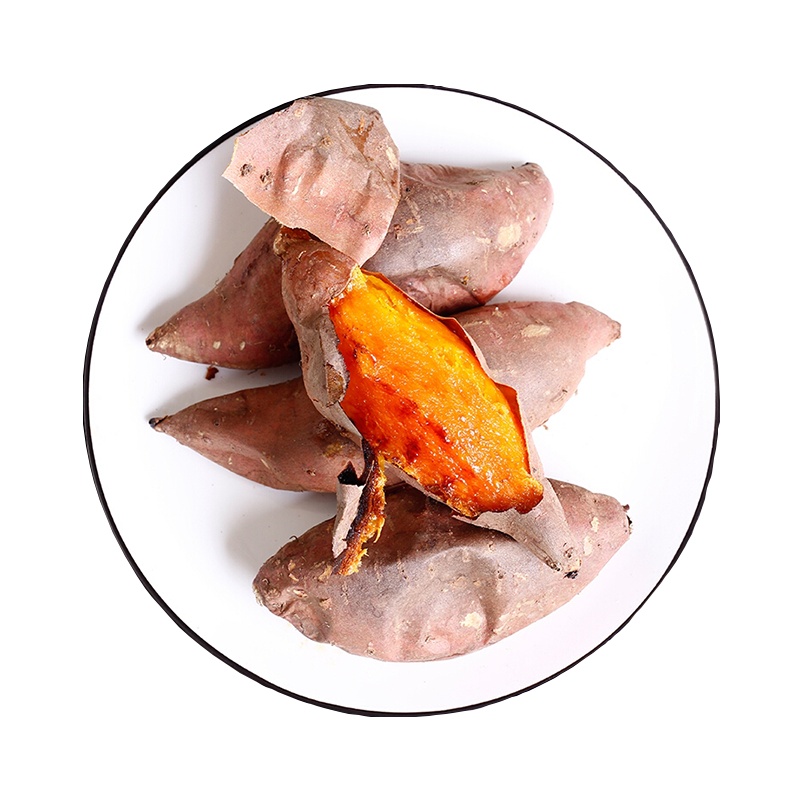 [五个农民]湛江西瓜红蜜薯5斤装小薯红心山芋地瓜烤番薯