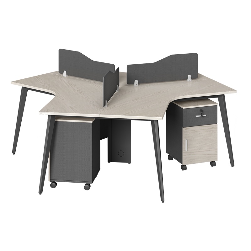 科朔 办公桌职员桌 员工桌 屏风办公桌 三人位 KS-16B2007