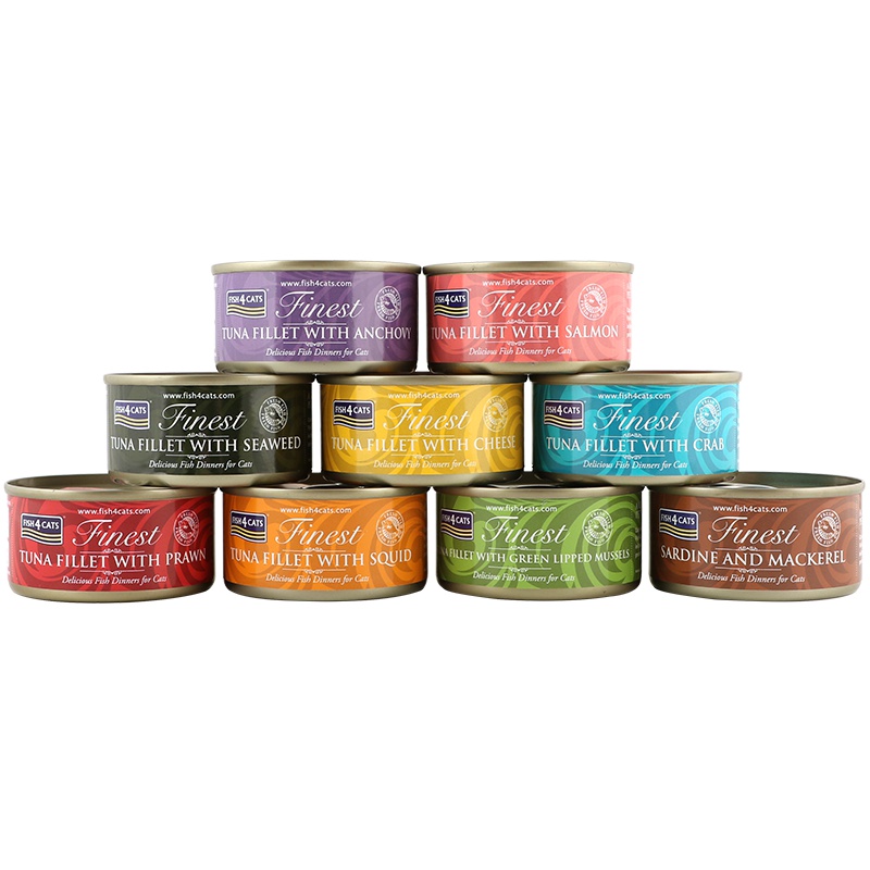 海洋之星鲔鱼+起司猫罐70g*10罐湿粮猫罐头猫零食泰国进口