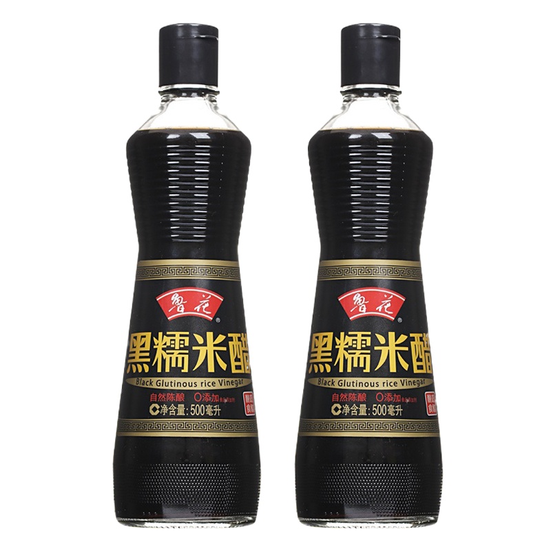 鲁花黑糯米醋500ml*2瓶（部分地区不发货，具体区域请参考详情）