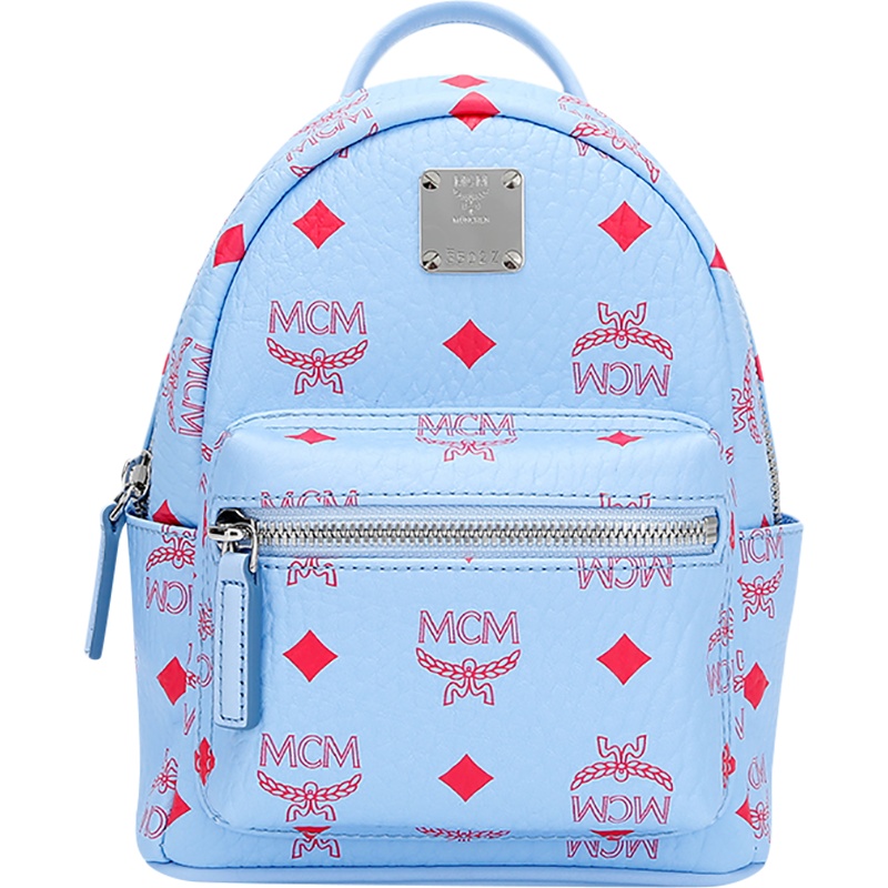 MCM 女士 STARK VISETOS系列涂层帆布迷你双肩包 MMKASVE14