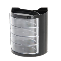 得力 deli 9133笔筒 多功能简约笔插 办公桌面组合收纳盒 可放三针一钉