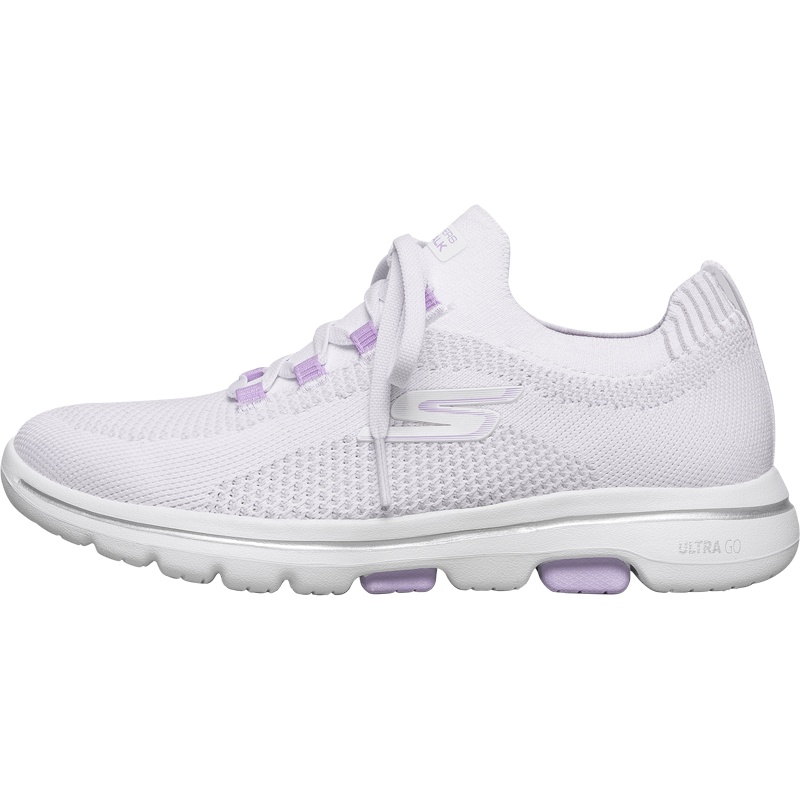 Skechers斯凯奇GOWALK一脚蹬减震健步鞋女士轻便休闲运动鞋 124010