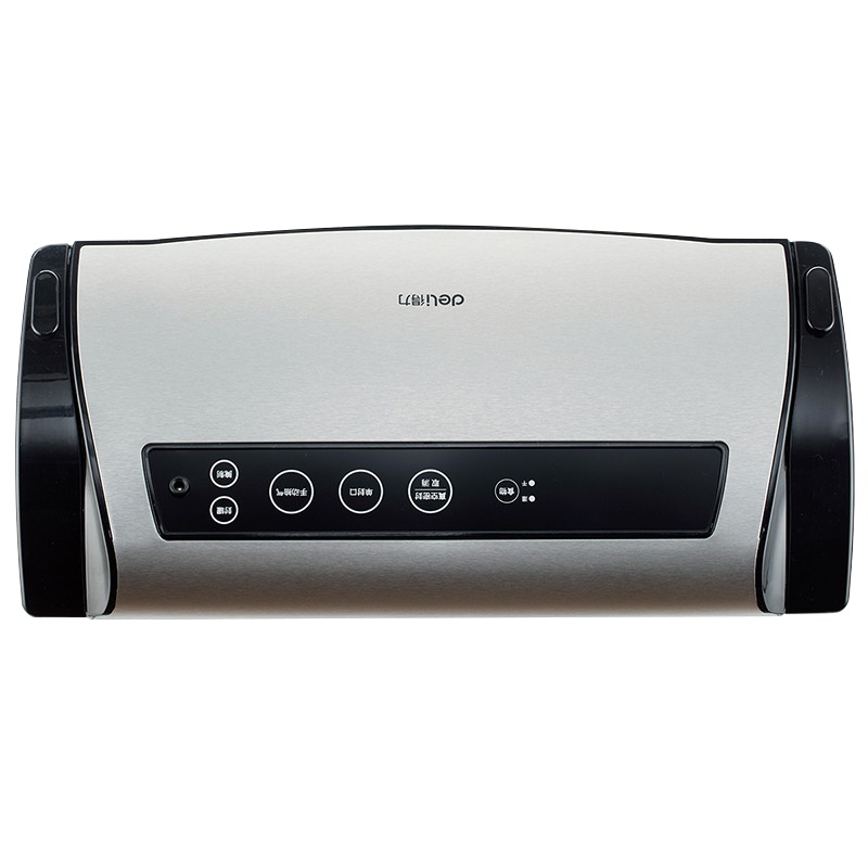 得力deli14886真空机包装机家用商用封包小型干湿食品塑料热封机真空包装机