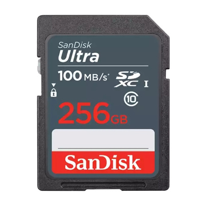 闪迪(Sandisk)256GB SD卡 高速CLASS 10相机内存卡存储卡 单反 微单闪存卡 读速100MB/s