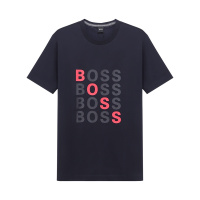 HUGO BOSS 雨果博斯 男士 棉质圆领短袖T恤50450235