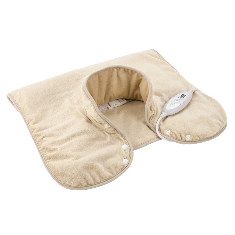 跃电热发热磁珠披肩暖身毯艾灸护肩颈热敷保暖理疗毯